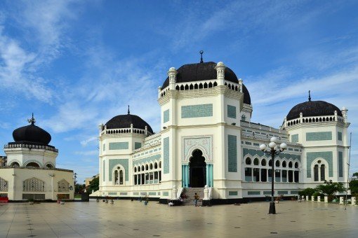 De Grote Moskee in Medan