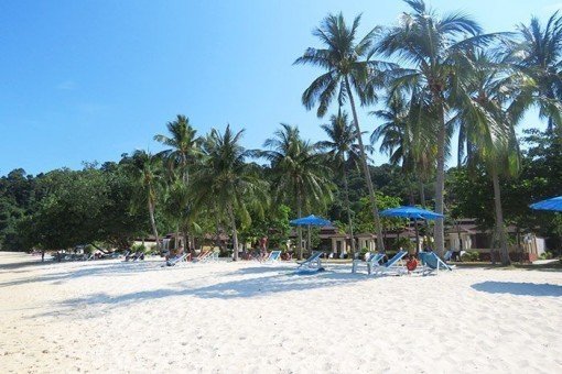 Strand van Koh Hai