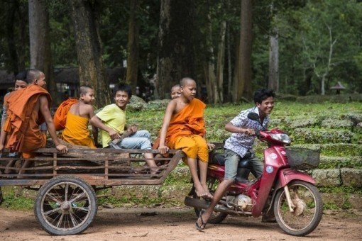 Lokaal transport in Siem Reap
