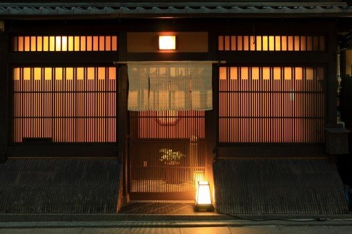 Traditioneel restaurant in Kyoto