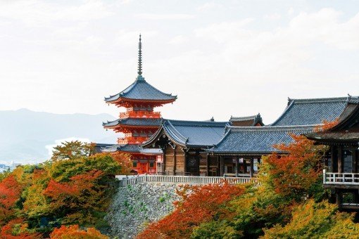Tempel Kiyomizu in Kyoto