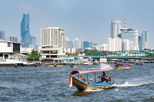 Rivier Chao Phraya in Bangkok