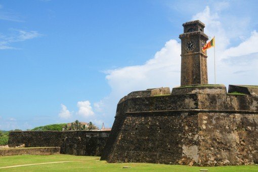 Het fort in Galle