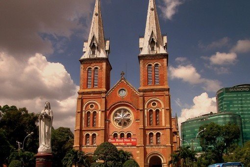 Basiliek van Notre-Dame in Ho Chi Minhstad