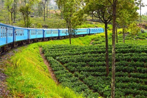 Treinreis van Colombo naar Kandy