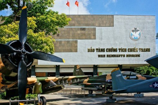 Oorlogsmuseum in Ho Chi Minhstad
